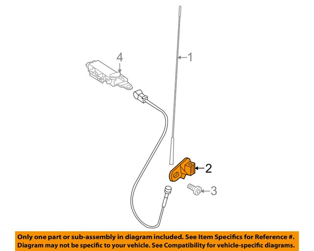 Genuine Smart FORTWO Antenna Base 4518200675 for sale online eBay