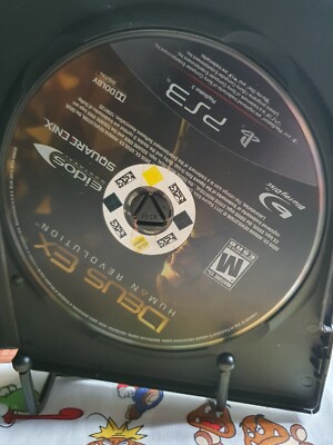 Deus Ex: Human Revolution (PlayStation 3, 2011) Tested Working Disc and Case