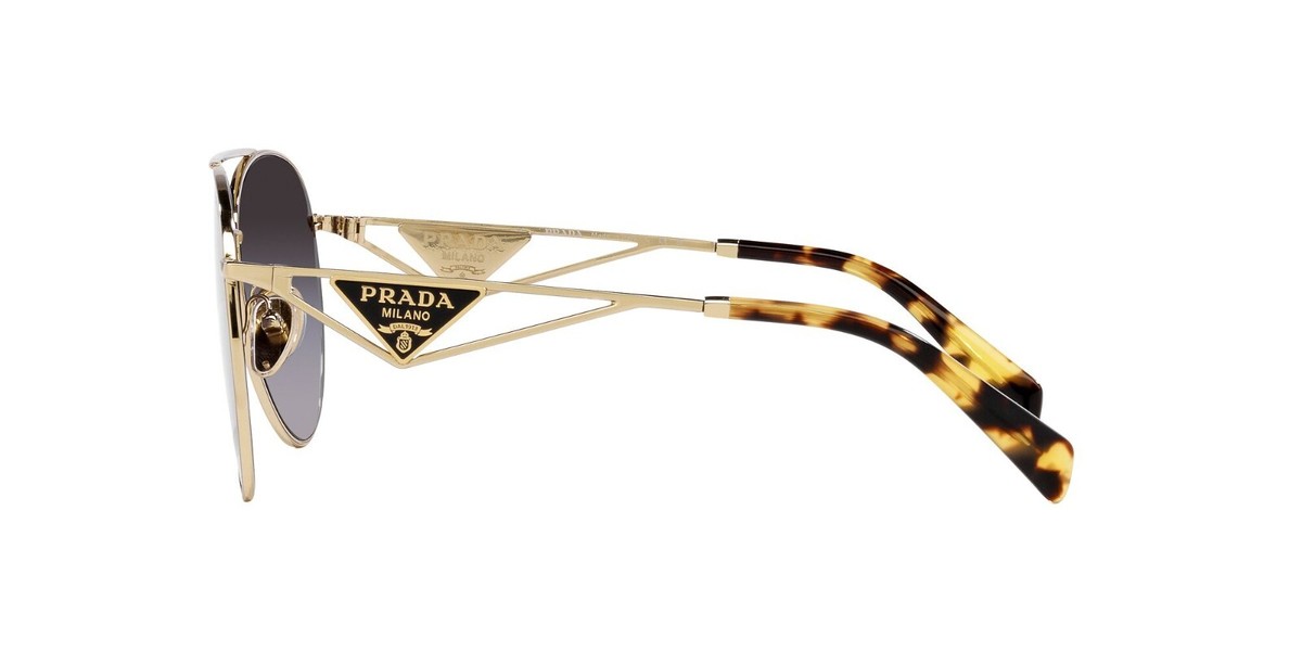 Prada PR 73ZS Pale Gold/Grey Shaded (ZVN-5D1) Sunglasses | eBay