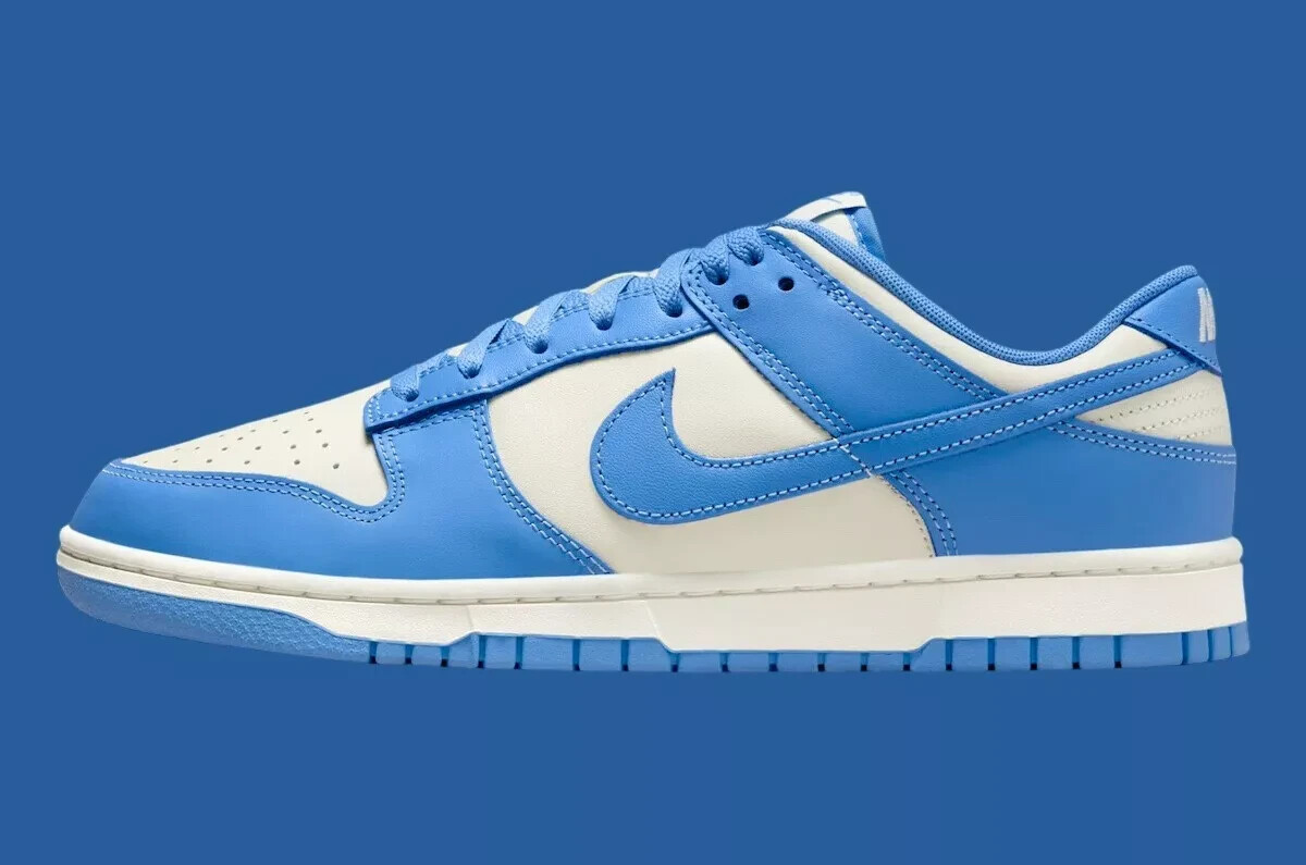 Синие кроссовки Nike Dunk Low Retro University в стиле ретро DV0833-113, мужские, размер 13