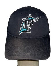 Florida Miami Marlins Youth Hat Cap Adjustable Hook  Loop Strap Flaws