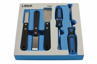 Laser 7583 Clip-Entferner & Wolfram-BestüCkte Schaber-Set 5Pc Neu