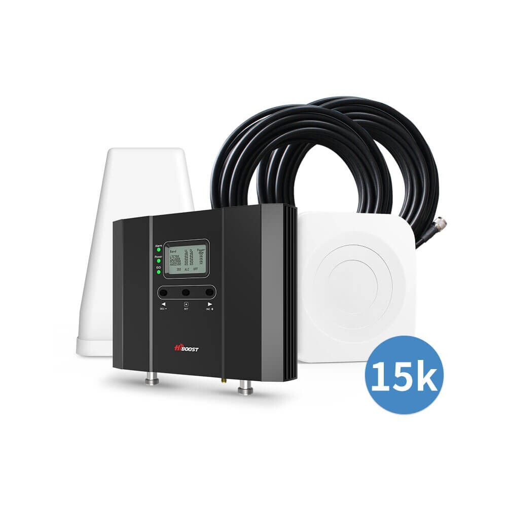 HIBoost 15K Smart Link Cell Phone Signal Booster Improves 4G, LTE