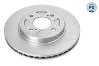Meyle 2X Bremsscheiben Vorne BelüFtet Beschichtet FüR Suzuki Swift V Baleno AZ