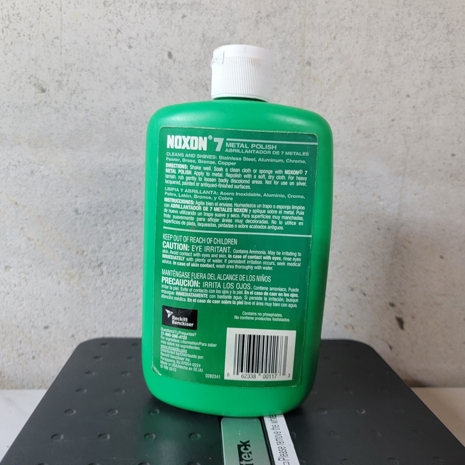 Noxon 7 Metal Polish Cleans And Shines Chrome Brass Stainless Steel