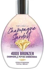 Brown Sugar Tan Asz U Champagne Stardust 400X Bronzer Tanning Lotion 13.5oz