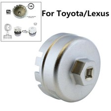 Para Toyota/Lexus Aleación Acero Filtro de Aceite Tapa Carcasa Herramienta Removedor 3/8" Pulgadas