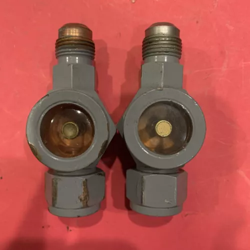 LOT OF 2 SPORLAN See-All Moisture & Liquid Indicator SA-14FM 1/2 SAE M/Female 