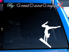 Gymnastics Gymnast 2 Custom Avail -Vinyl Decal Sticker-Color Choice-HIGH QLTY