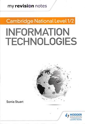 My Revision Notes: Cambridge National Level 1/2... - Sonia Stuart - Acceptabl...