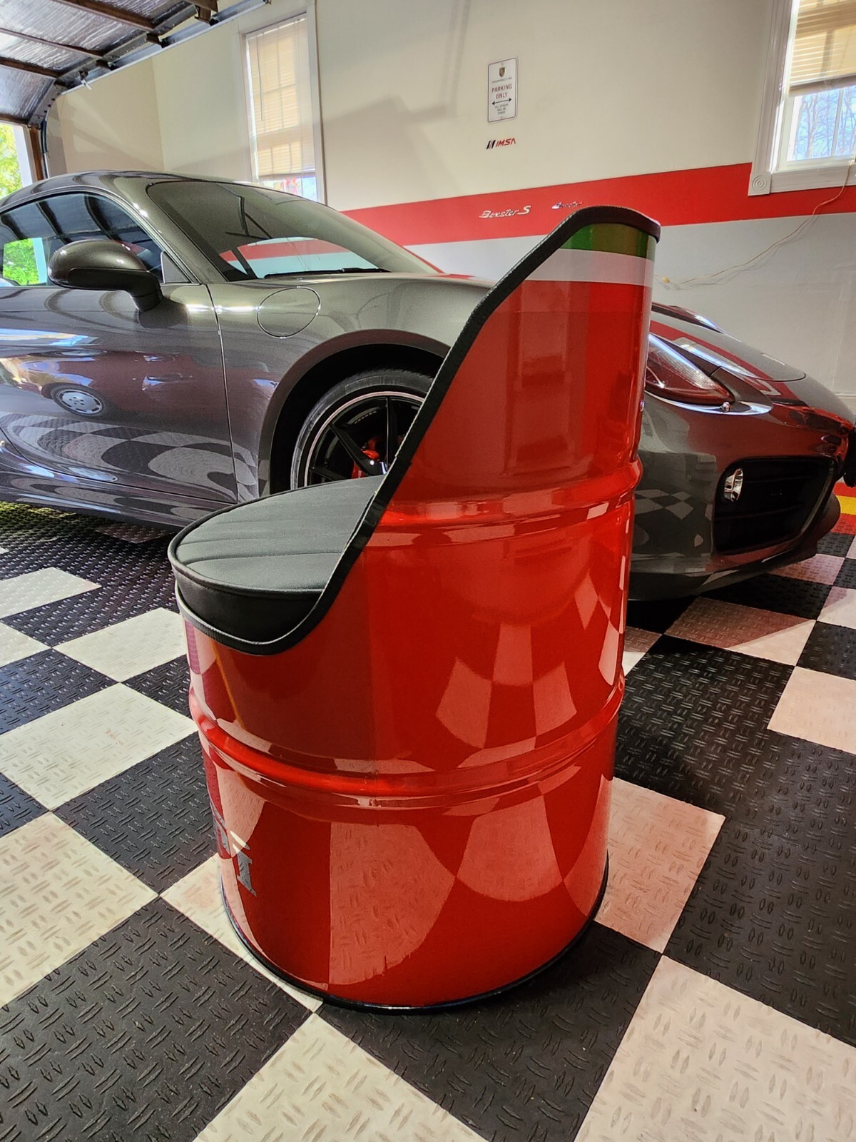 Ferrari Inspired Oil Barrel Chair/Seat 
