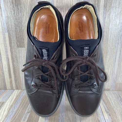 Size 11.5 - Samual Hubbard Flight Low Top Mens Shoes Brown Leather - Picture 9 of 12