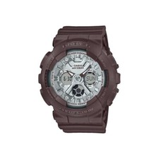 CASIO BABY-G BA-130SW-5A Analog Digital Watch Beige Brown Shock Resistant 100M