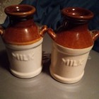 Vintage Milk Can Mackinac Island Salt And Pepper Shakers — photo 3