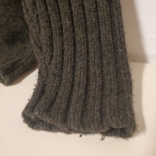 J Crew Mens Size M Heathered Green 100% Lambwsool Lightweight Crew Sweater *Read - Bild 3 von 9