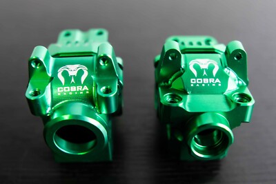 CR Aluminum Green Differential Housing for Traxxas 4x4 Slash, Rustler and More!