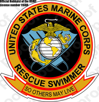 Autocollant USMC - 3ème Marines Sniper Platoon (Unité Oo), Lisc# 20187 - Pour Voiture, Vitre, Neuf