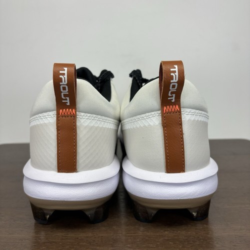 Nike Force Trout 9 PRO MCS Baseball - FZ8644 100 - White / Phantom - Sz 12 NEW - Picture 7 of 9