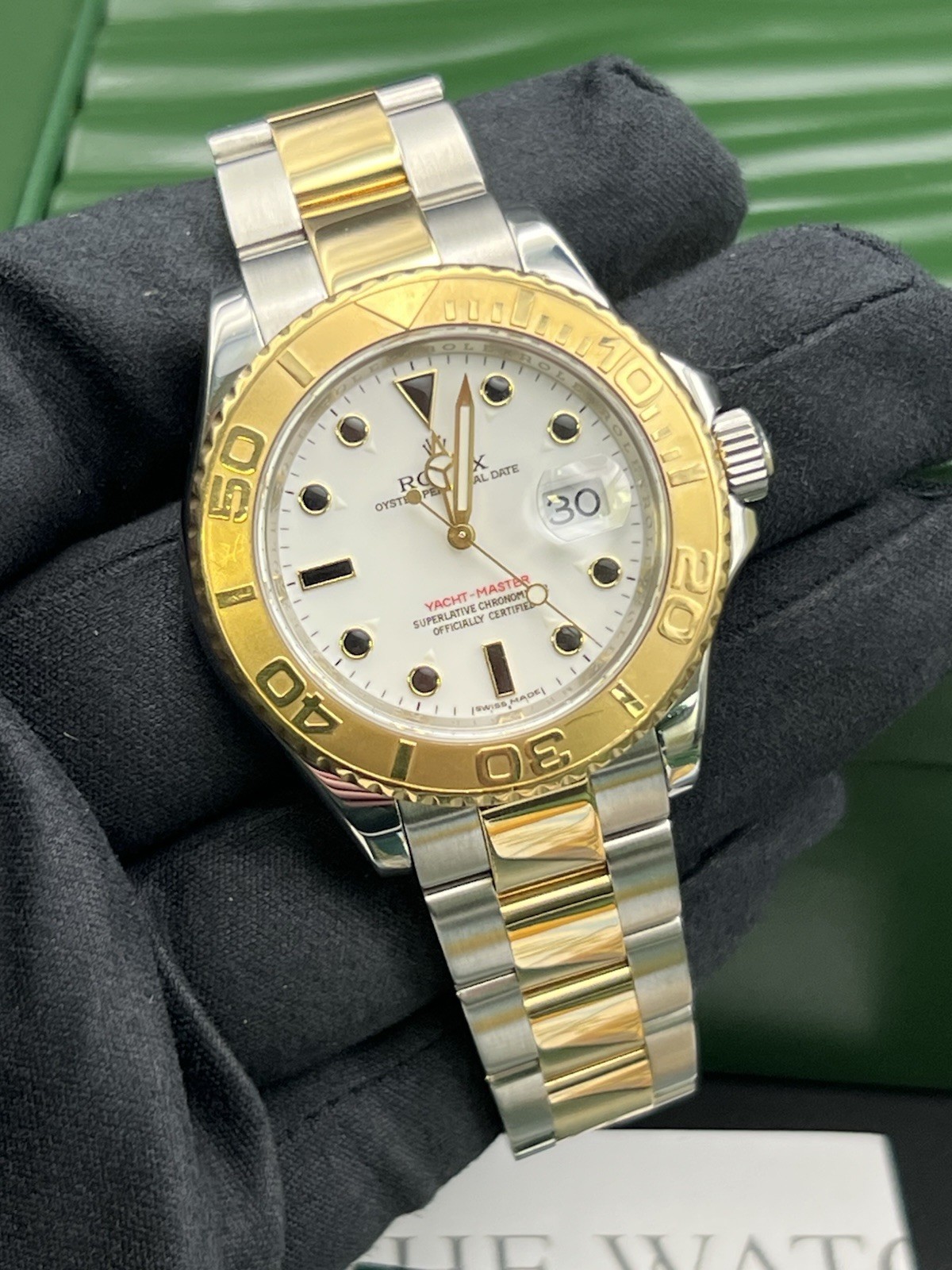 Rolex Yacht-Master 40 16623 - Steel And Gold -box Papers 2008 (1300)