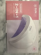 SUNUV 2-in-1 LED/UV 24W Lamp Sun9C Gel Nail Curing White