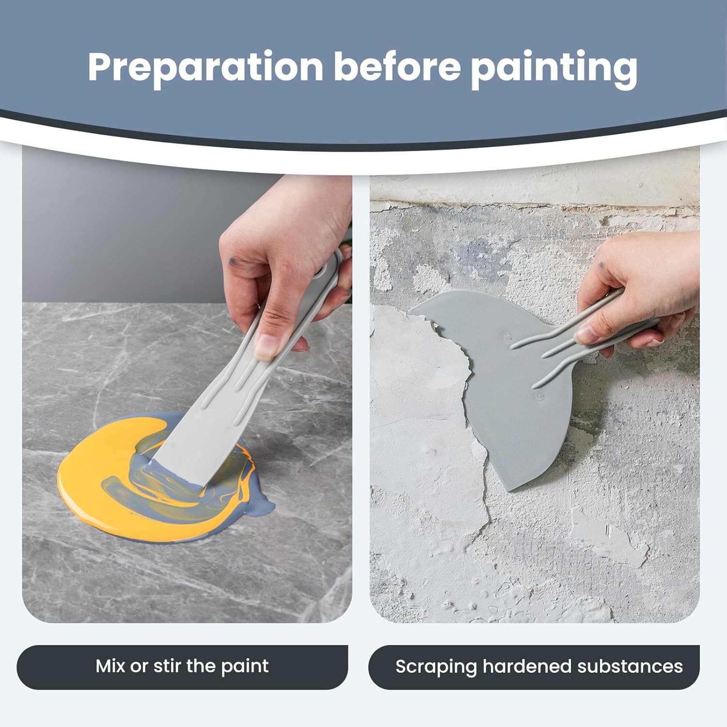 Mister Rui 18 Pack Professional Paint Roller Kit with Tray and Brush