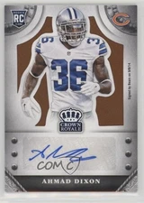 2014 Crown Royale Rookie Signatures Retail Bronze 82/149 Ahmad Dixon Auto RC 0f6