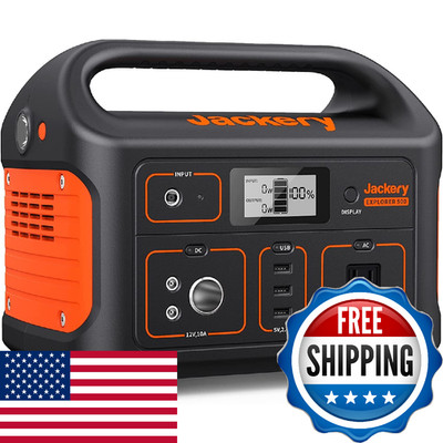 Jackery Explorer 500 Portable Power Station 518Wh Solar Generator