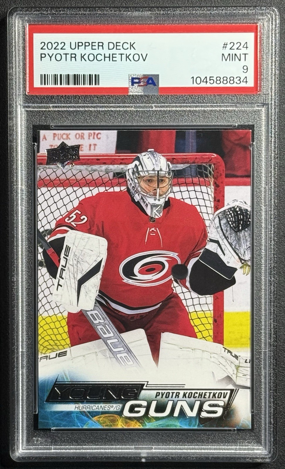2022-23 Upper Deck Young Guns Pyotr Kochetkov #224 PSA 9 Mint