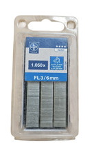 LUX TOOLS 101224 Klammern FL 3/6mm 1050 Stüc...
