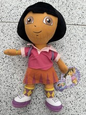 Nickelodeon Dora The Explorer Large Soft Toy Plush Figure Character & Backpack