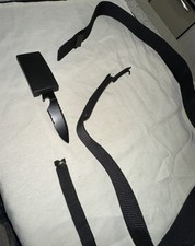 Black Survival Camping Belt w/ Built In Knife Sheath