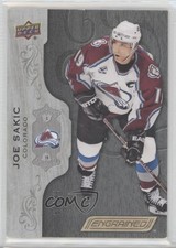 2018-19 Upper Deck Engrained Legends Black 36/49 Joe Sakic #38 HOF 11jd