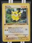 Pokémon Pikachu 60/64 Base Set 1st Edition Common 50 HP Regular WotC 1999