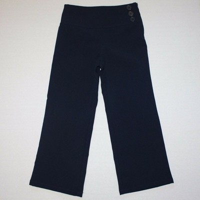George Girl's School Uniform Shop Navy Blue Pants in size 4 NWOT