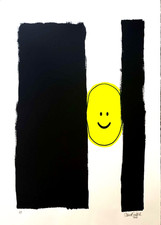 STUART SEMPLE "I SHOULD BE CRYING BUT I JUST CANT LET IT SHOW" ARTIST PRINT 70CM