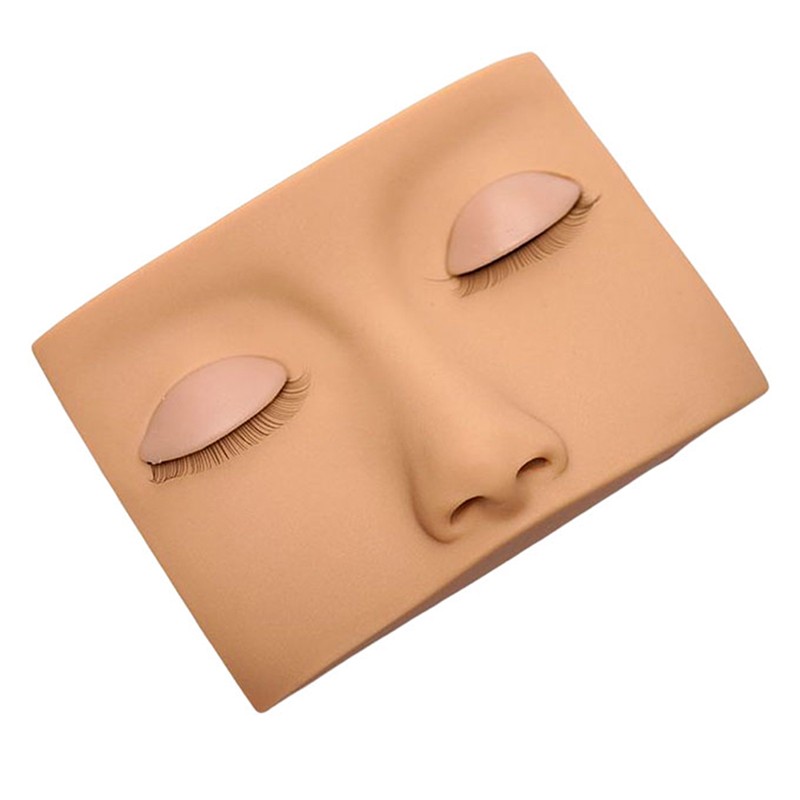 Practice Eyelash Extension Mannequin Head Training False Eyelashes Extension