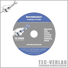 Renault Espace IV, Typ JK (02-10) - Werkstatthandbuch Reparaturanleitung CD