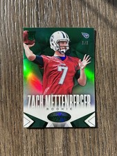 2014 PANINI CERTIFIED #174 GREEN ROOKIE /5 ZACH METTENBERGER TITANS QB