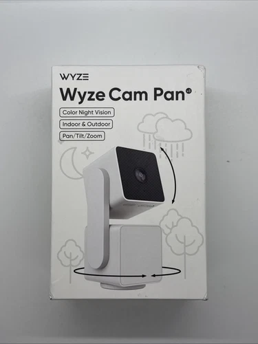 WYZE Cam Pan v3 Indoor/Outdoor IP65 1080P 360° Pan/Tilt/Zoom Wi-Fi Smart Home