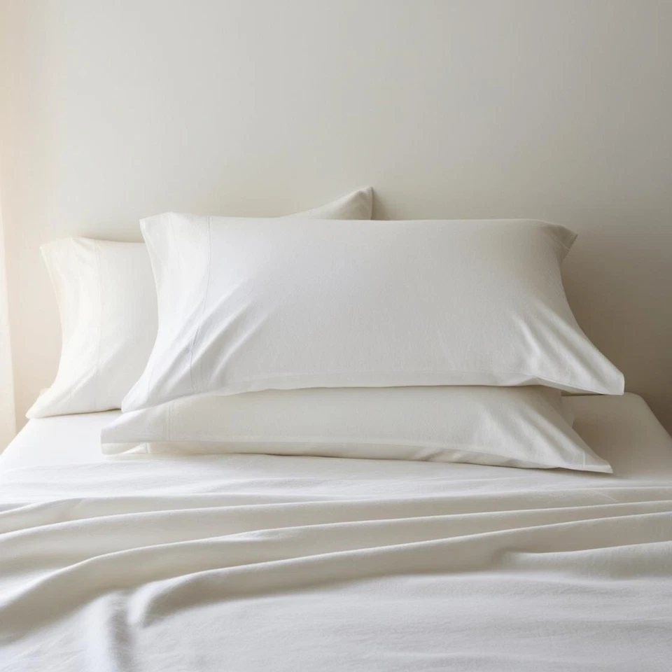 Pillow Protectors Zippered - Standard, Queen & King Sizes T180 Cotton/Poly Bulk - Image 2 of 2