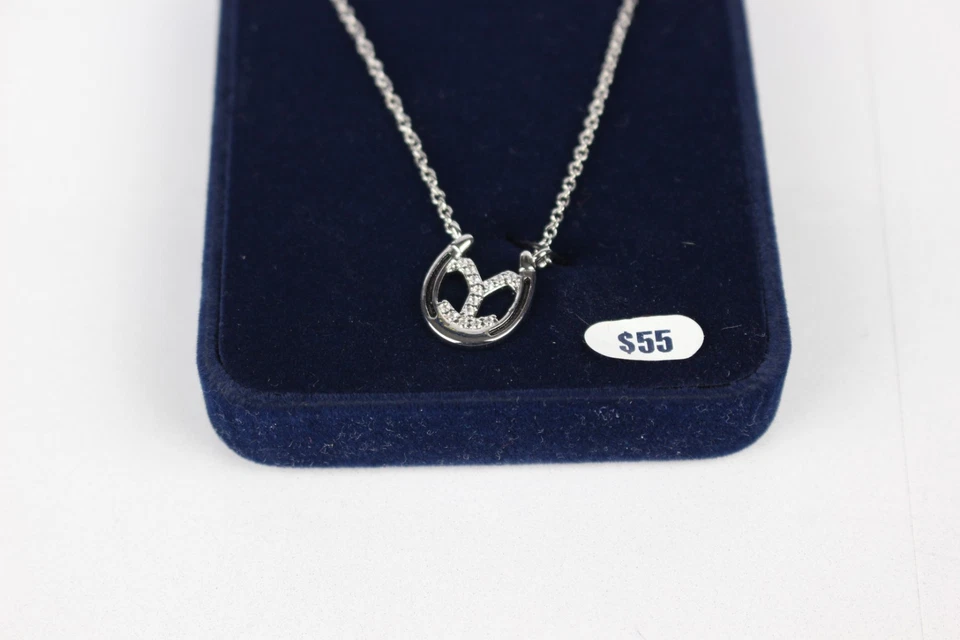 Montana Silversmiths Yellowstone In Luck Necklace Horseshoe Dutton Ranch 5540 - Image 2 of 3