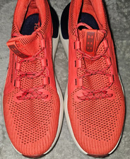 Mens Size 10 Under Armour UA HOVR Phantom 3 SE Red Running Shoes 3026582-602