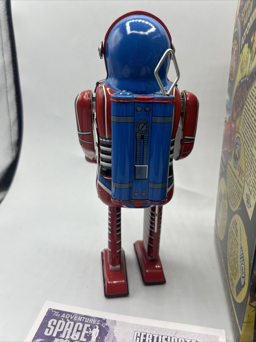 SCHYLLING SPACE MAN ブリキ　レトロ　ロボット　可動品 SCHYLLINGコレクターズシリーズ SPACE MAN ブリキおもちゃ