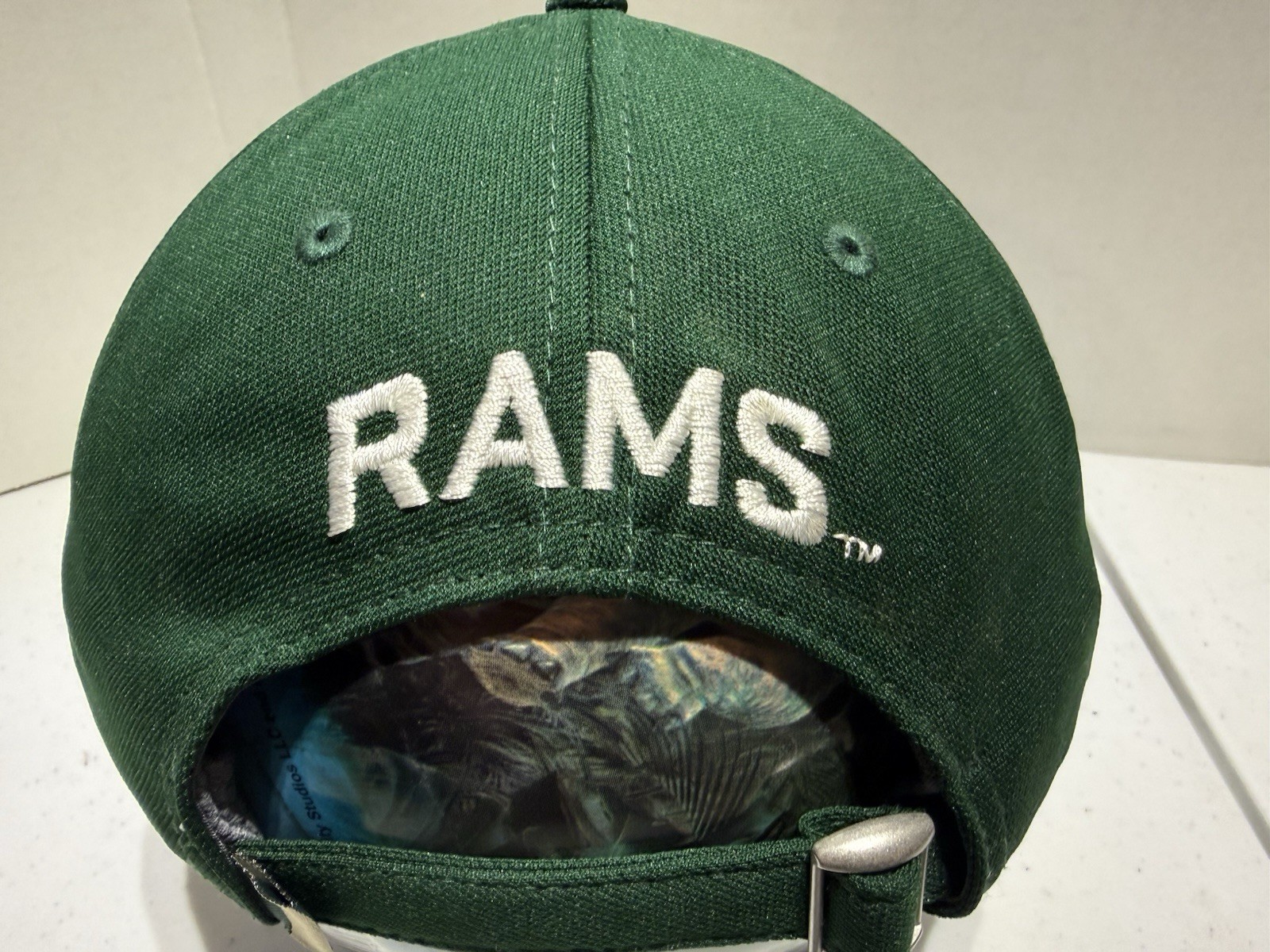 Colorado State Rams NCAA Under Armour Men’s Adjustable Hat Cap Green & White thumbnail 9