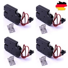 1-4x Elektromagnet Schloss Elektromagnetische Verriegelung T&uuml;rriegel Schloss 12V