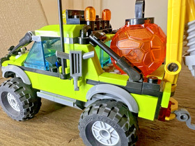 LEGO City: Volcano Exploration Truck 60121 Complete w/ Figs & Box, No Manual