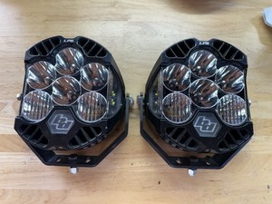 Baja Designs Lp6 PAIR Pro Driving Combo Clear Lense Mount Set of 2