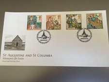 GB STAMPS RARE POSTMARK UNADDRESSED FIRST DAY COVER 1997 MISSIONS ONGAR