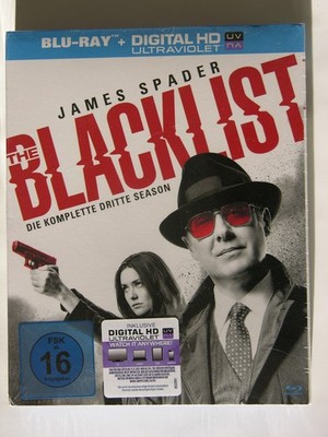 THE BLACKLIST - Die komplette dritte Season / 3. Staffel Blu-ray NEU&OVP!