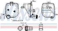 Nissens AusgleichsbehäLter KüHlmittel ** First FIT ** 996417 0,95 Liter FüR 2